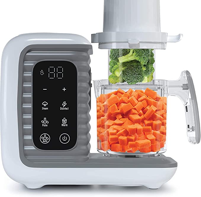 Digital Baby Food Maker Machine - 2-In-1 Steamer Cooker and Puree