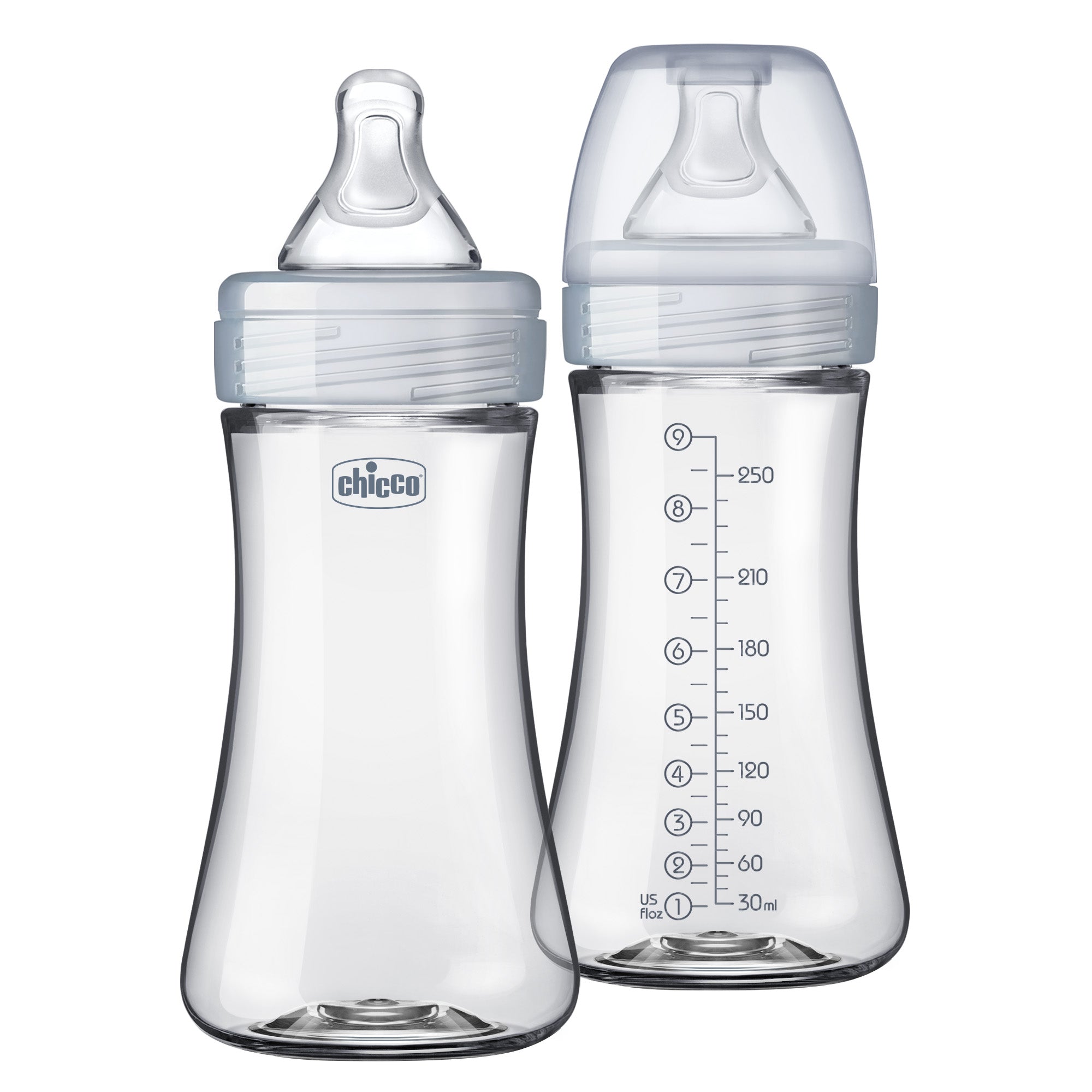 Chicco glass fashion bottles