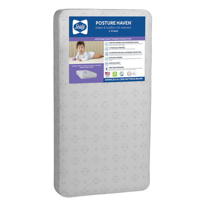 Sealy 2 in 1 crib mattress online