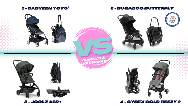 Babyzen Yoyo 2 vs. Bugaboo Butterfly vs. Joolz Aer vs. Cybex Beezy 2