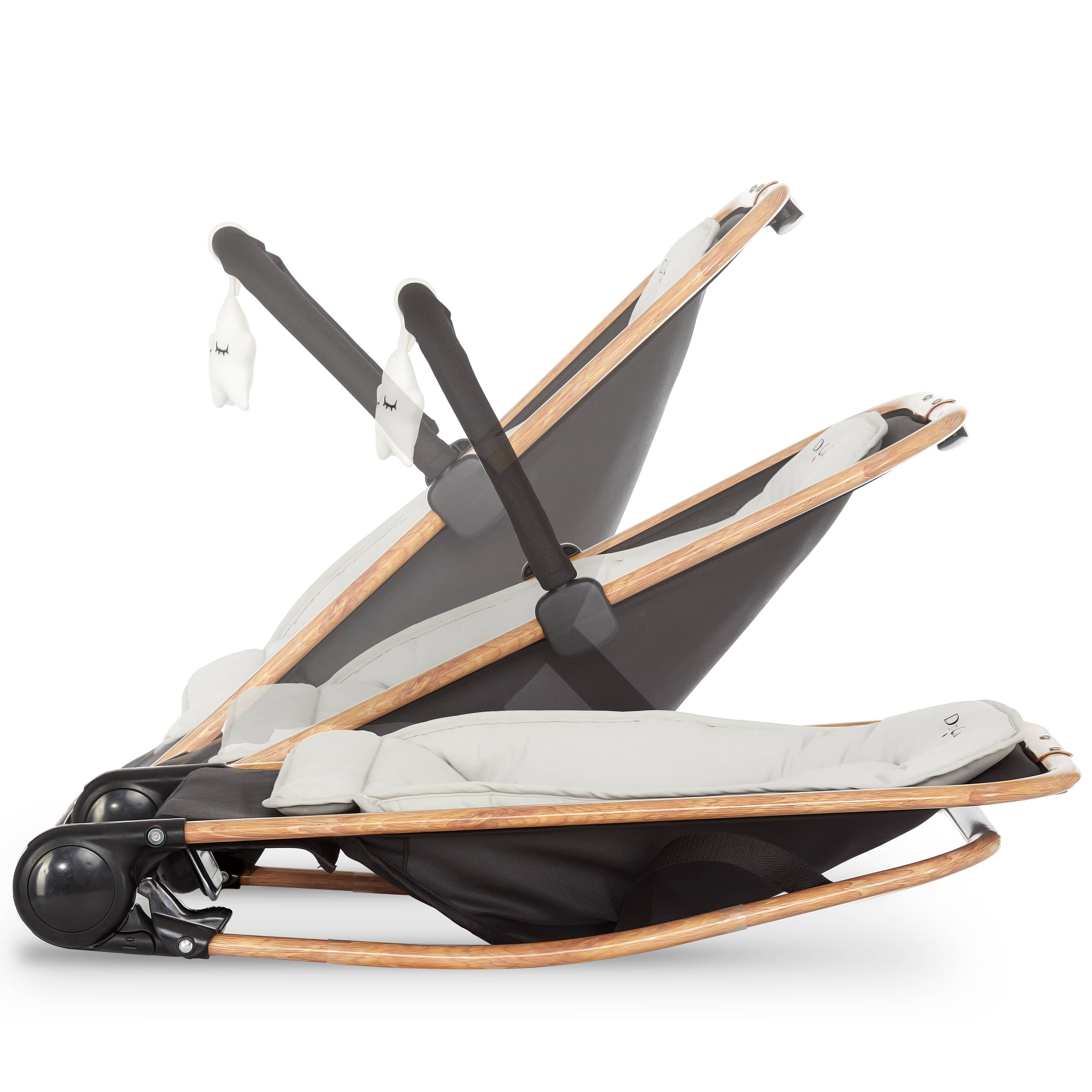 Dream On Me Rock With Me 2-in-1 Rocker And Stationary Seat