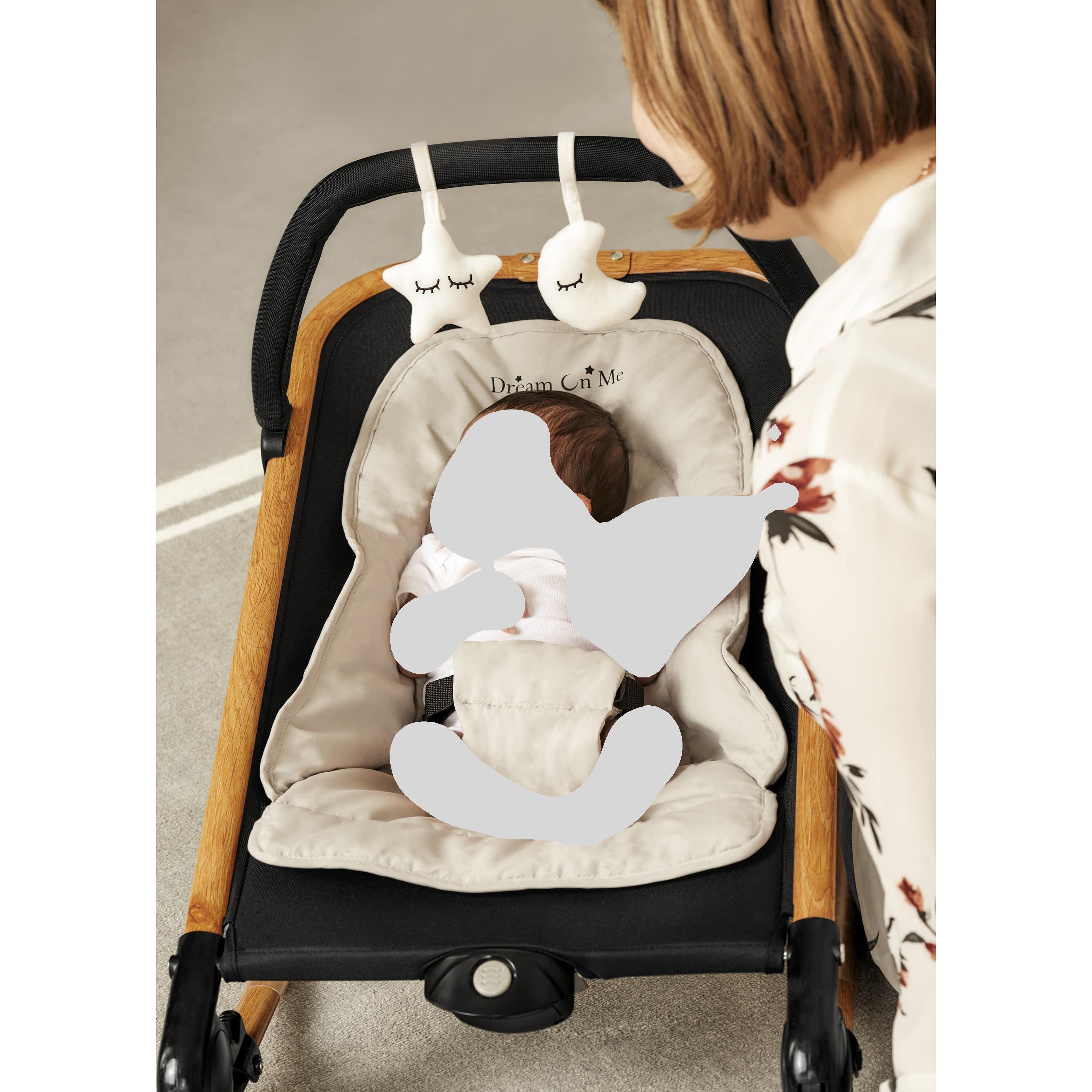 Dream On Me Rock With Me 2-in-1 Rocker And Stationary Seat