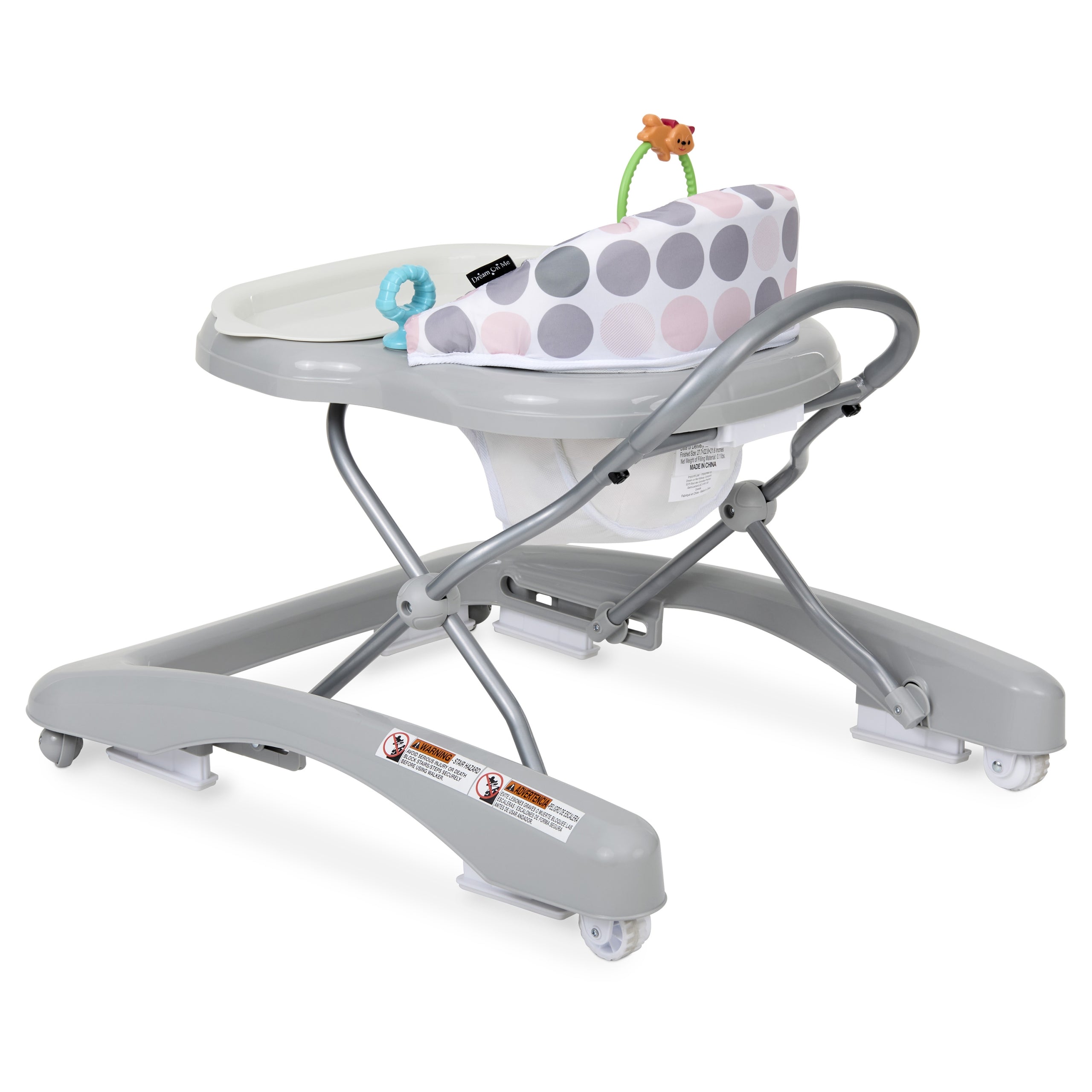 Dream On Me Mia Foldable Baby Walker