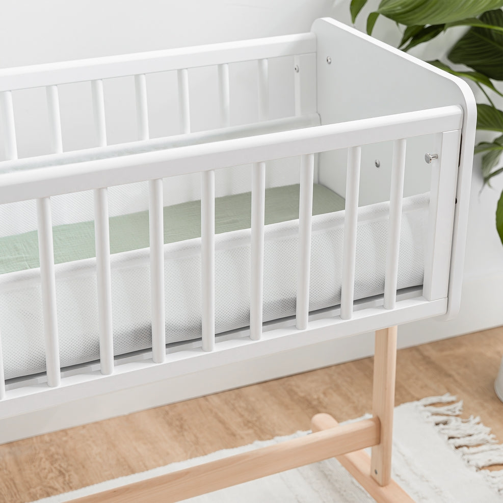 Comfy Cubs Wooden Bassinet Bedside Sleeper