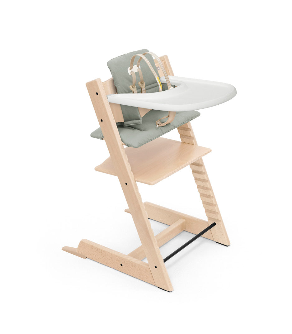 Stokke Tripp Trapp Complete High Chair - (Incl. Chair, Matching Babyset, Cushion, Tray)