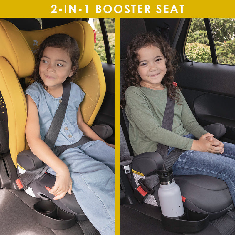 Diono Monterey 4DXT Latch Expandable Booster Seat, Black