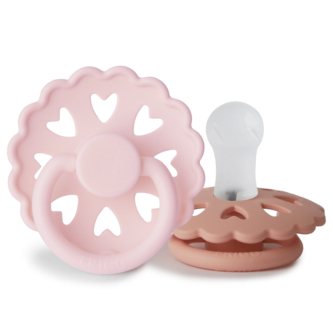 Mushie FRIGG Andersen Fairytale Silicone Pacifier 2-Pack