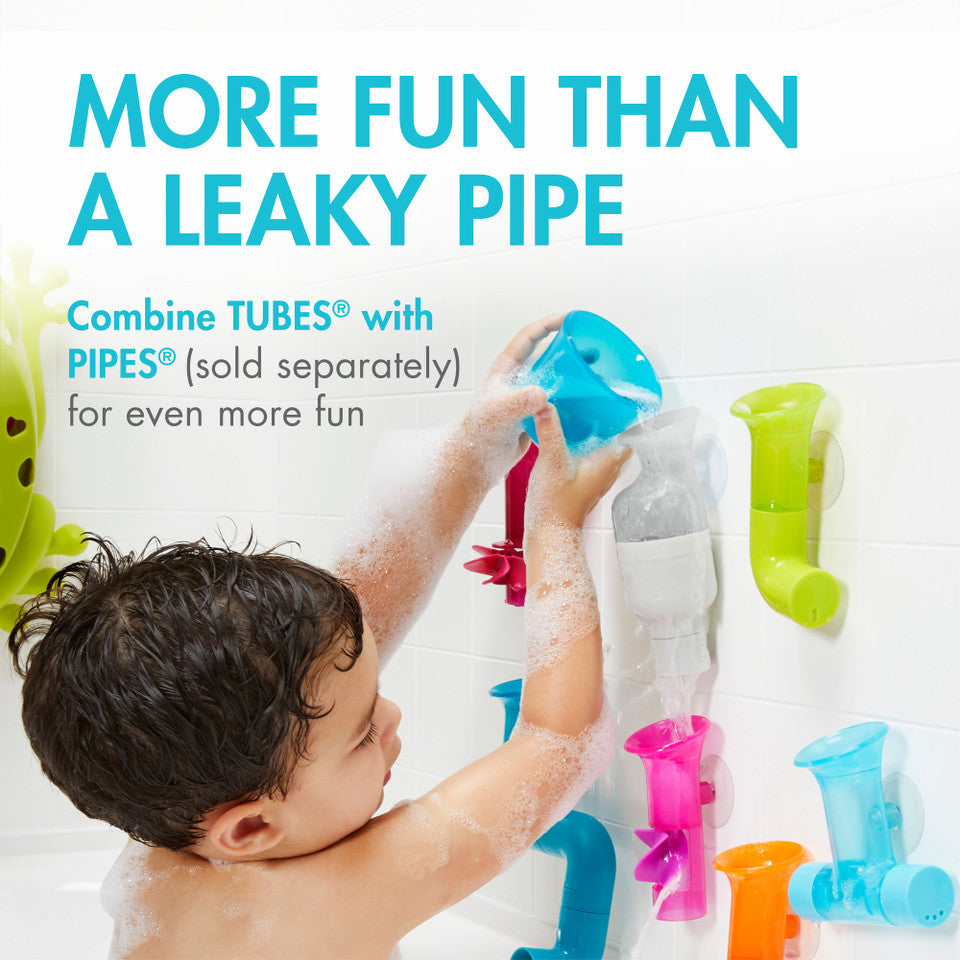 Boon Tubes Building Bath Toy Set