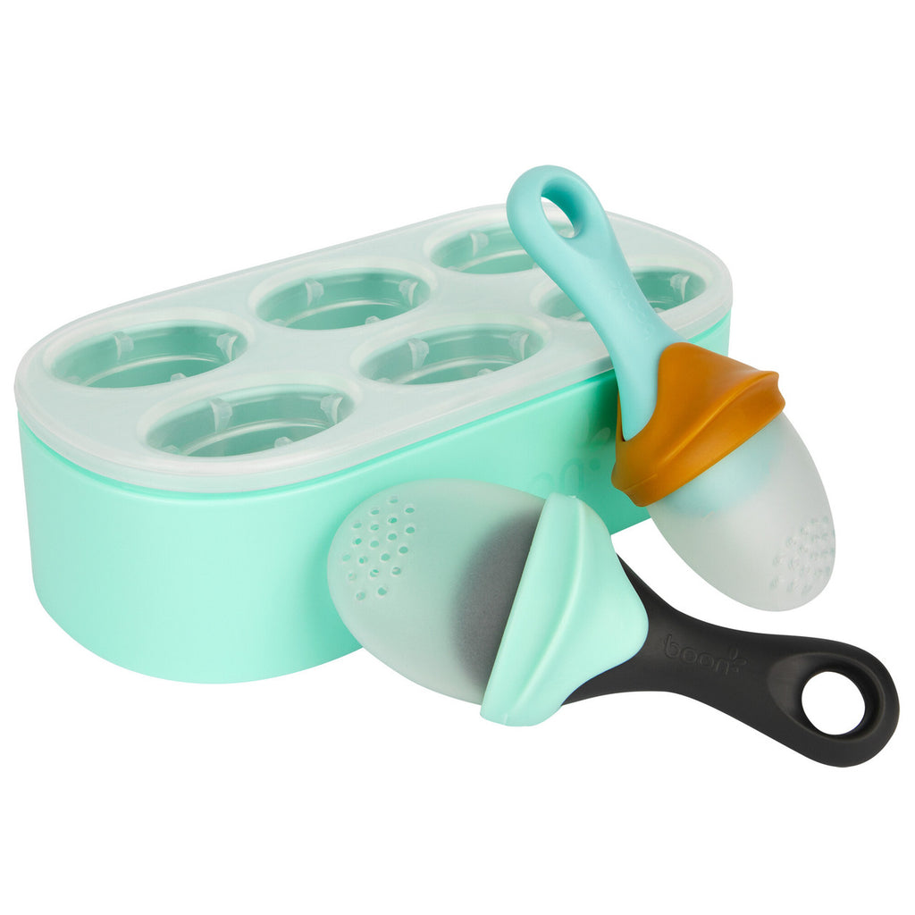 Innobaby Silicone Baby Spoon with Carrying Case Gum Friendly BPA-Free  (MULTIPLE COLORS)