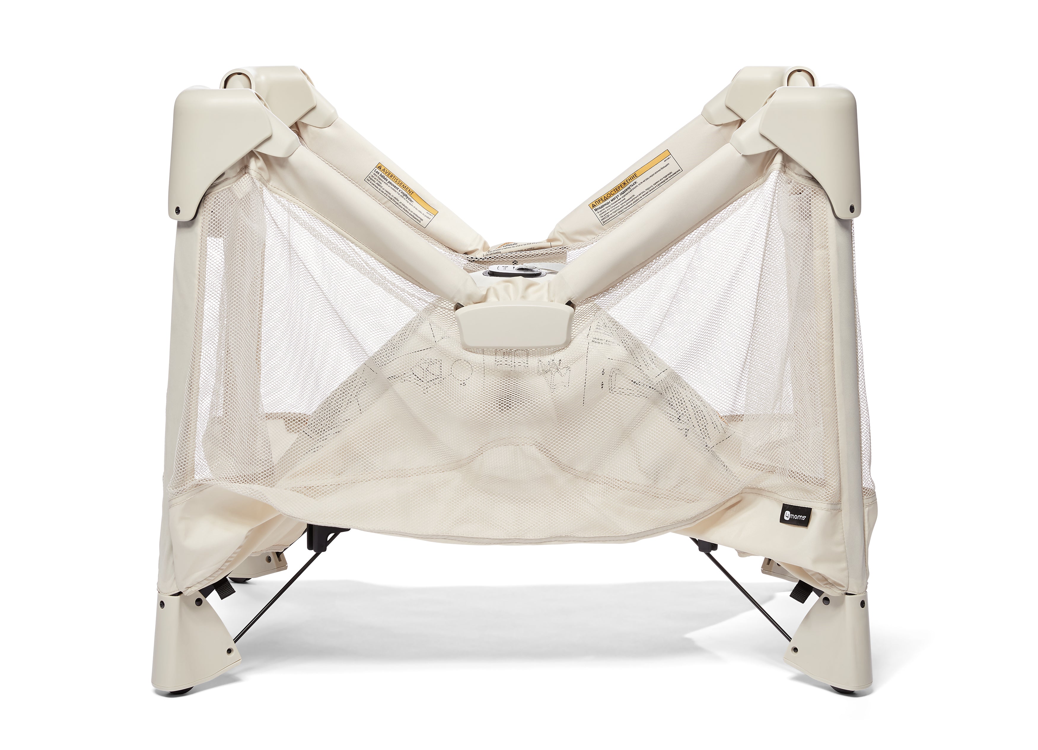 4moms Breeze Plus Playard with Bassinet and Baby Changing Station