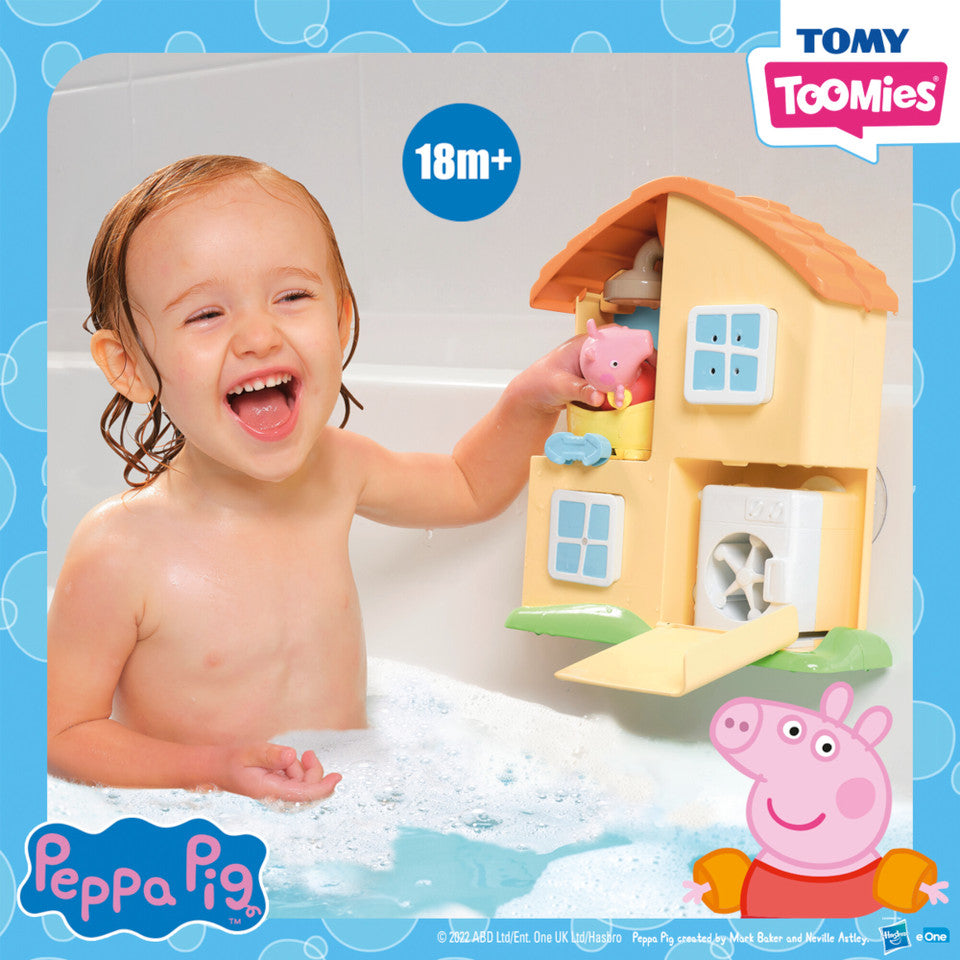 Toomies Peppa’s House Bath Playset