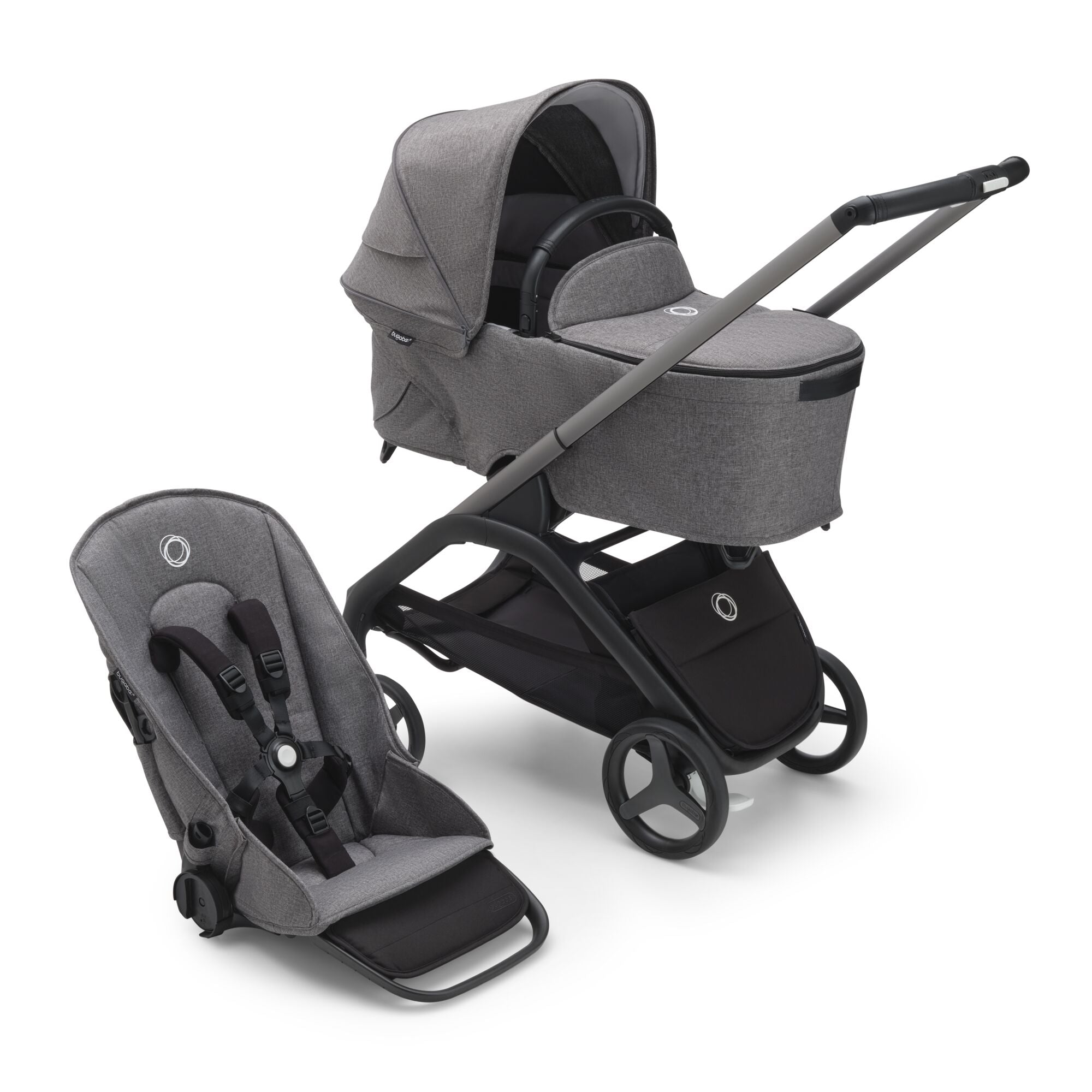 Bugaboo Dragonfly Complete Stroller With Bassinet | Damaged Box