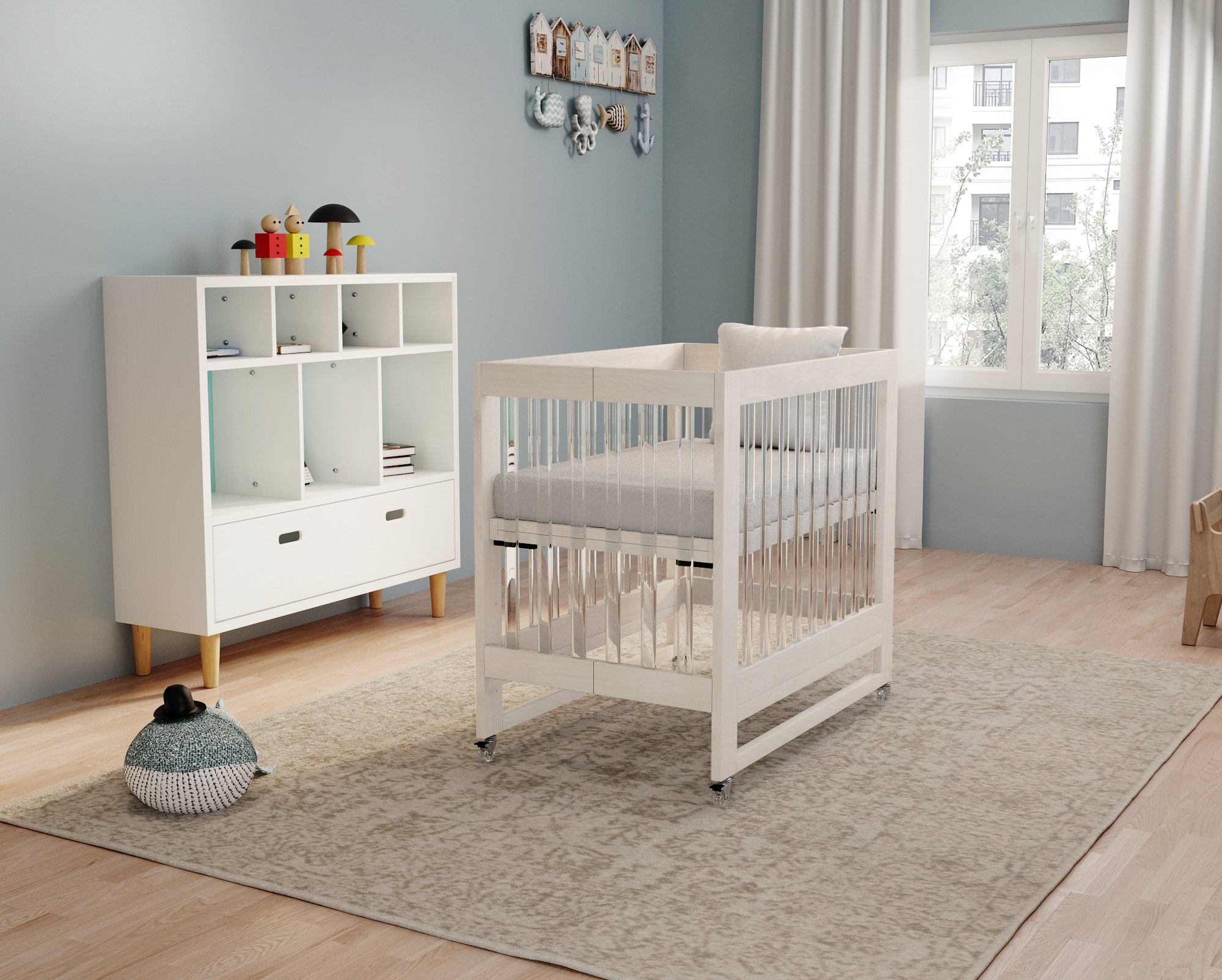 Melo Caress Portable Crib