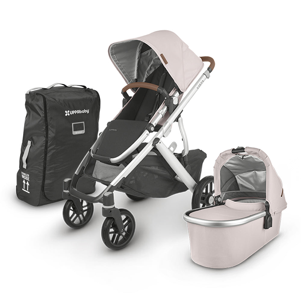 UPPAbaby Vista V2 Stroller and Travel Bag Bundle