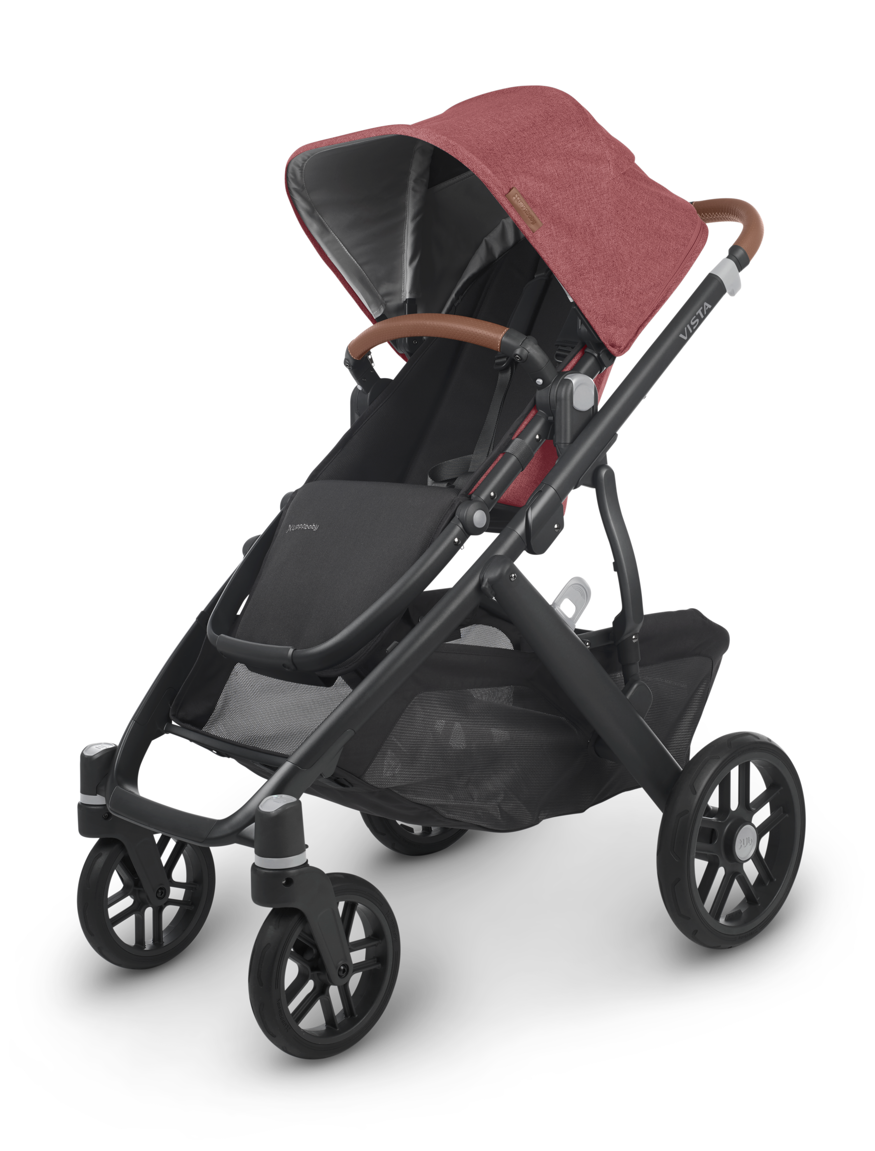 UPPAbaby Vista V2 Full Size Double Stroller Bundle