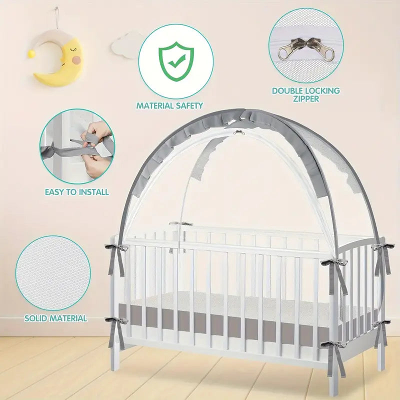 Swabies Full Size Mesh Crib Tent