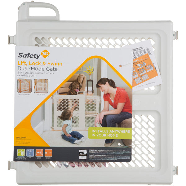 Safety 1ˢᵗ Lift, Lock & Swing Dual-Mode Gate