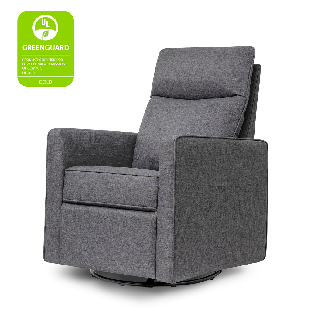 DaVinci Gabby Pillowback Swivel Glider