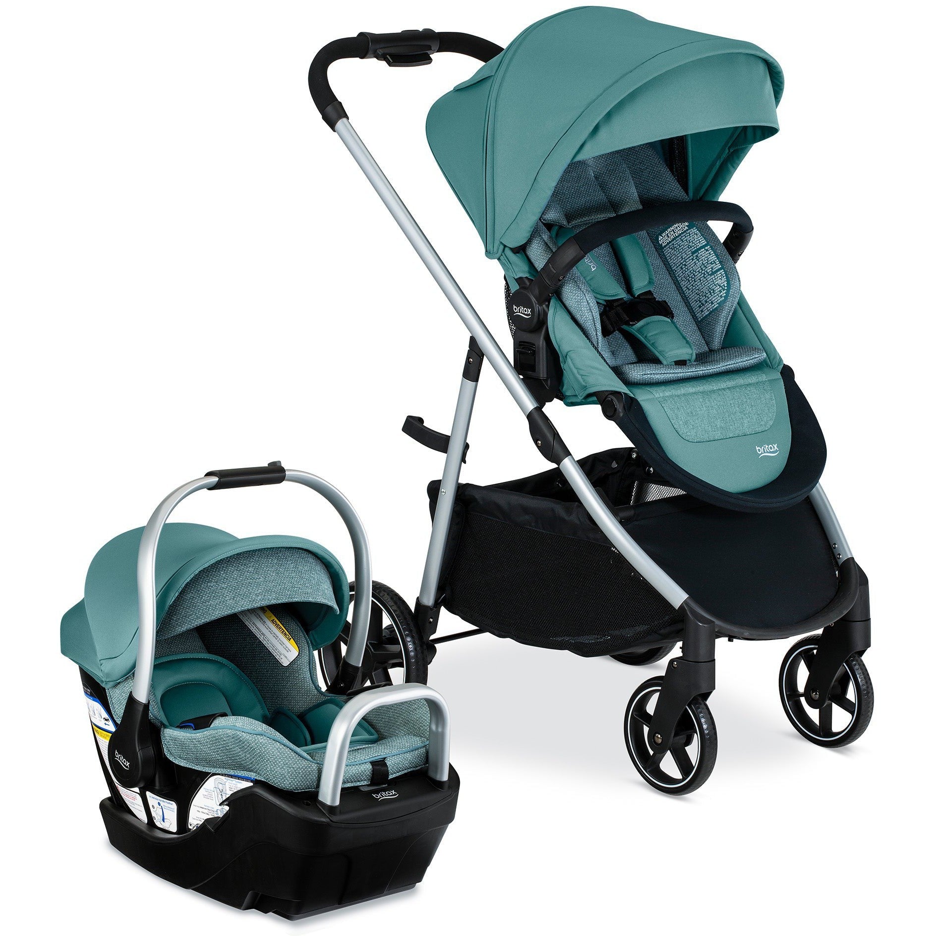 Britax double stroller travel system on sale