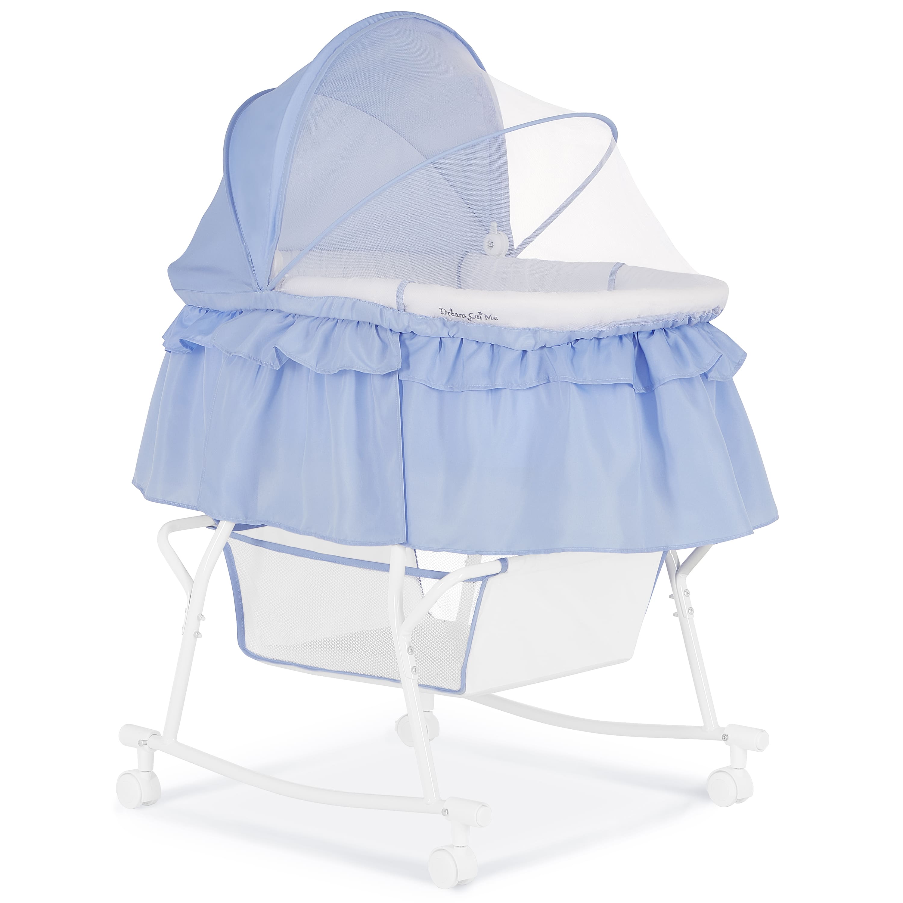 Dream On Me Lacy Portable 2 in 1 Bassinet and Cradle