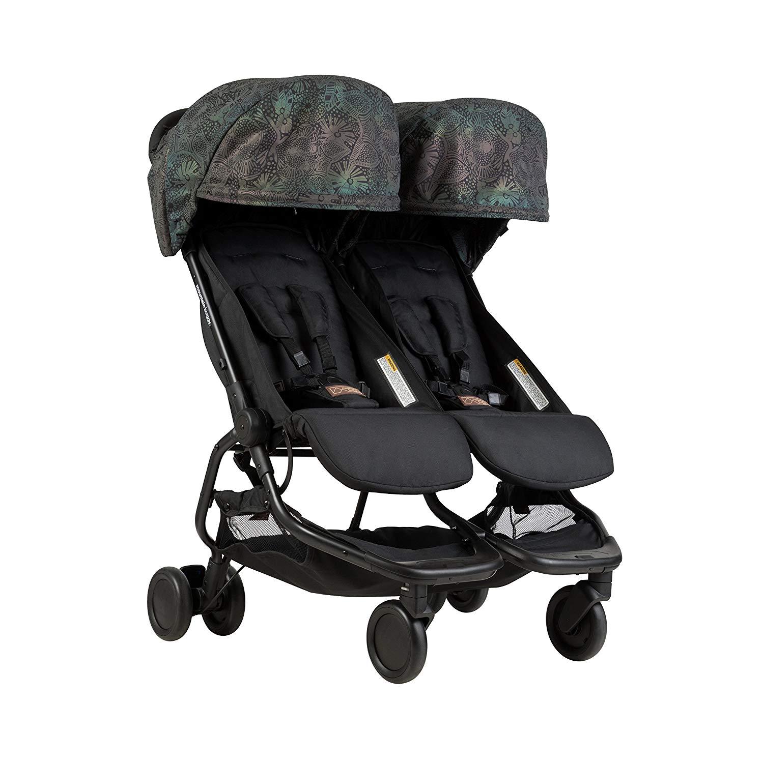 Mountain Buggy Nano Duo Compact Double Stroller