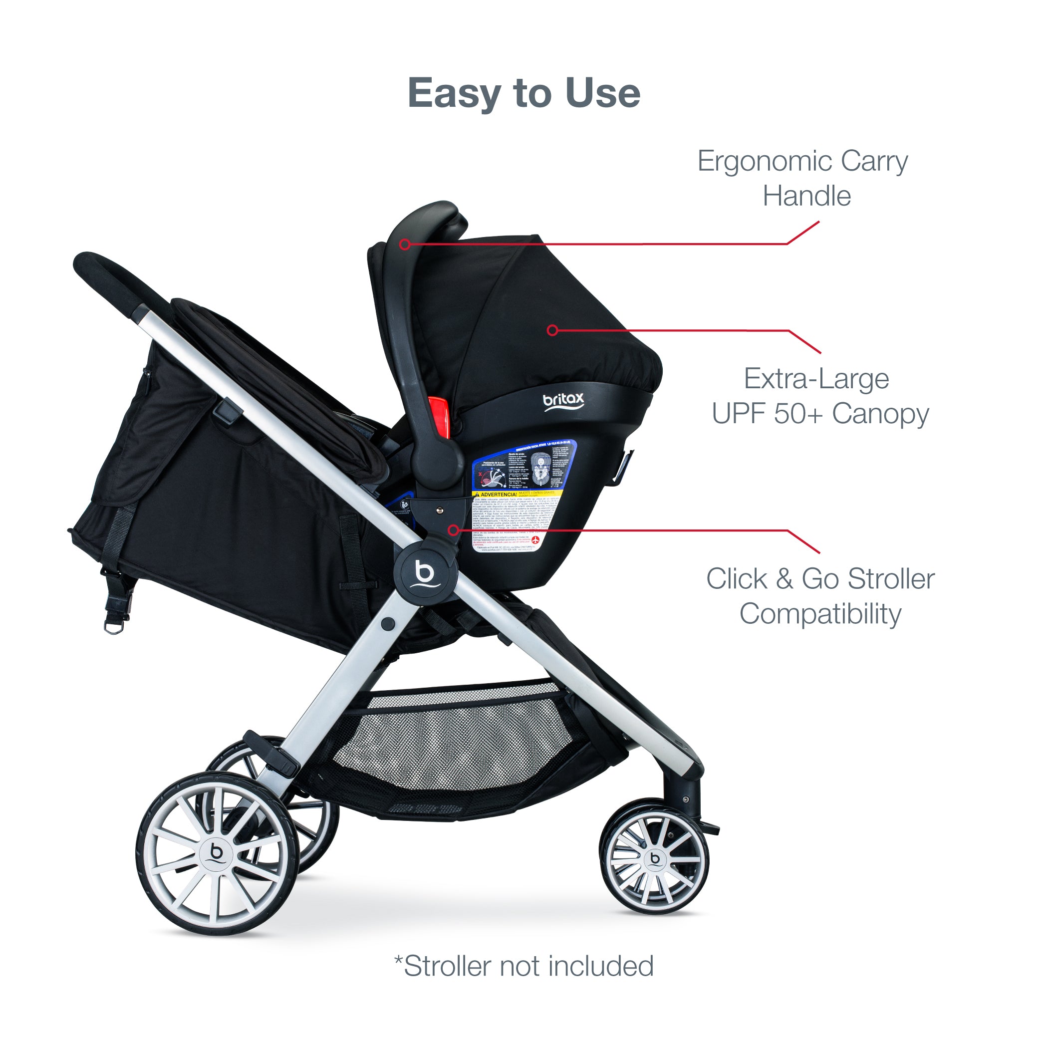 Britax B Safe Gen2 FlexFit Infant Car Seat