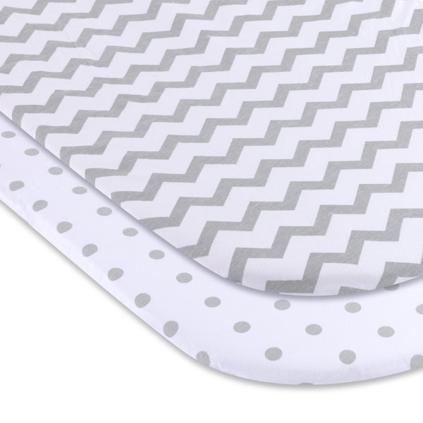 Ely's & Co. Waterproof Bassinet Sheet - 2 Pack