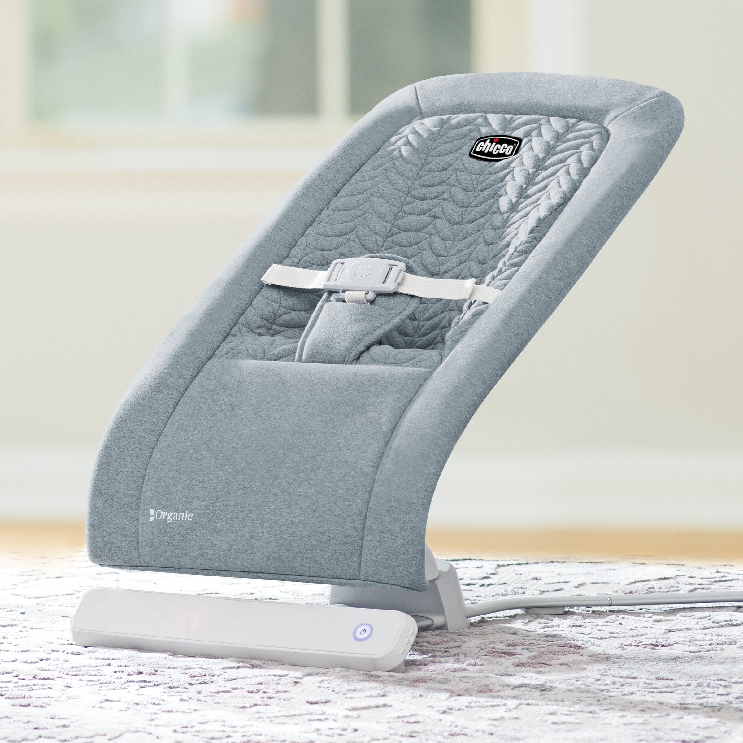 Chicco E Motion Auto Glider Bouncer Grey