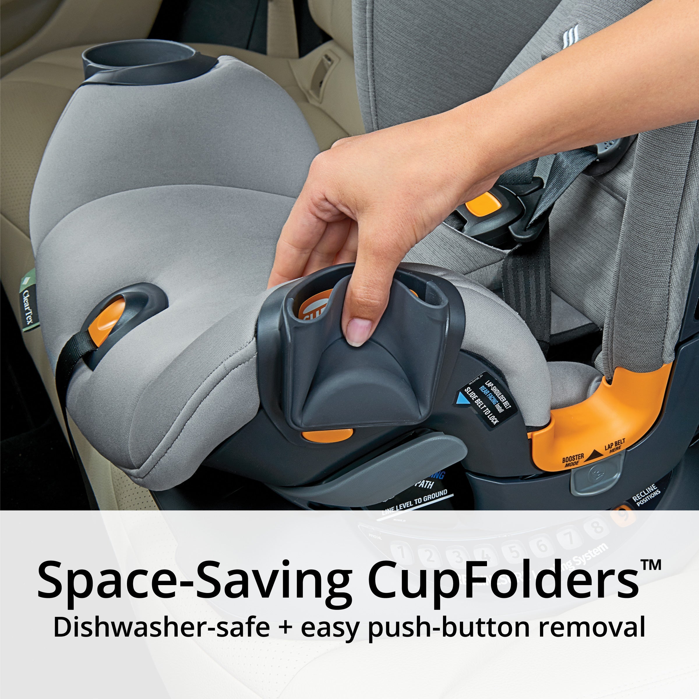 Chicco OneFit ClearTex All-In-One Car Seat