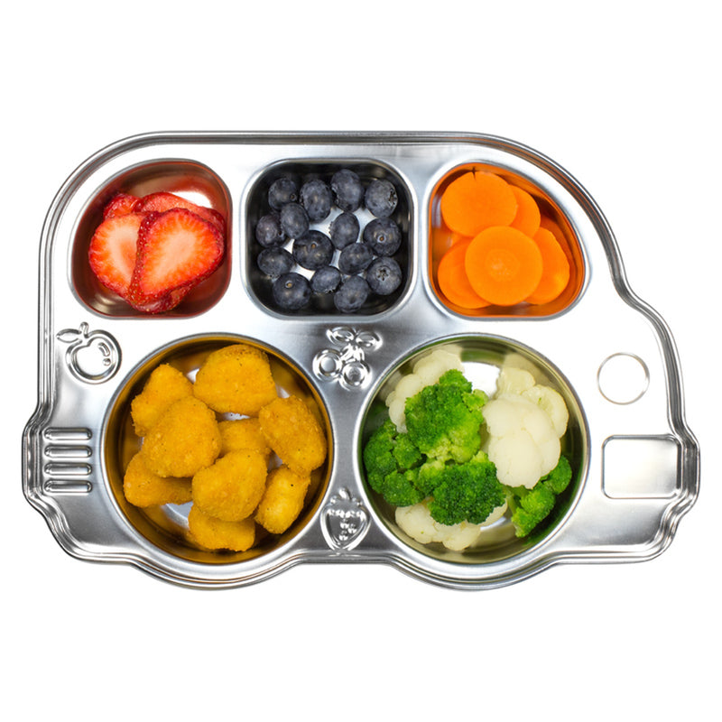 Stainless Steel Divided Food Trays