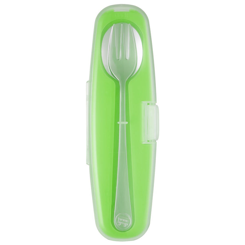 Innobaby Silicone Baby Spoon with Carrying Case Gum Friendly BPA