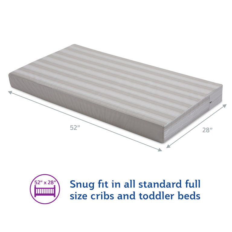 Sealy Butterfly Waterproof Crib and Toddler Mattress