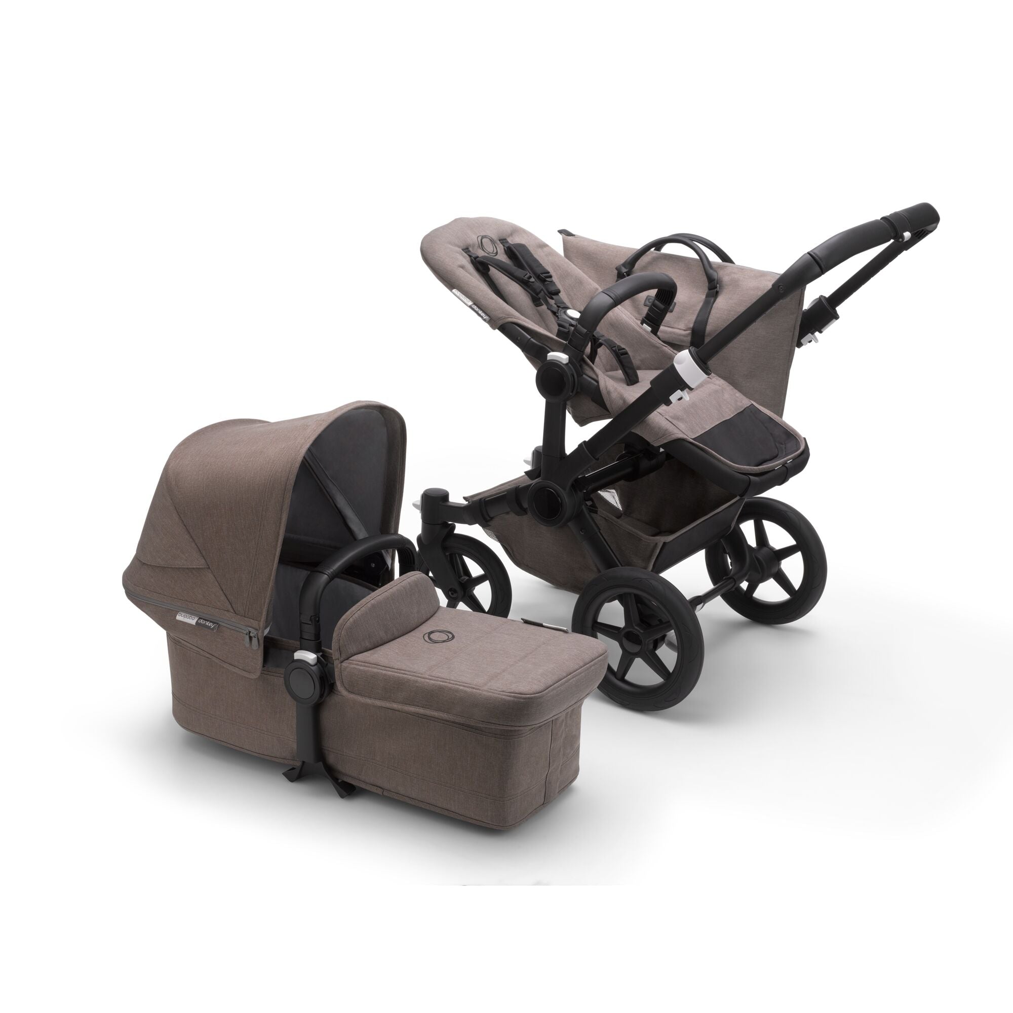 Bugaboo Donkey 3 Mono Stroller Complete Set Seat and Bassinet