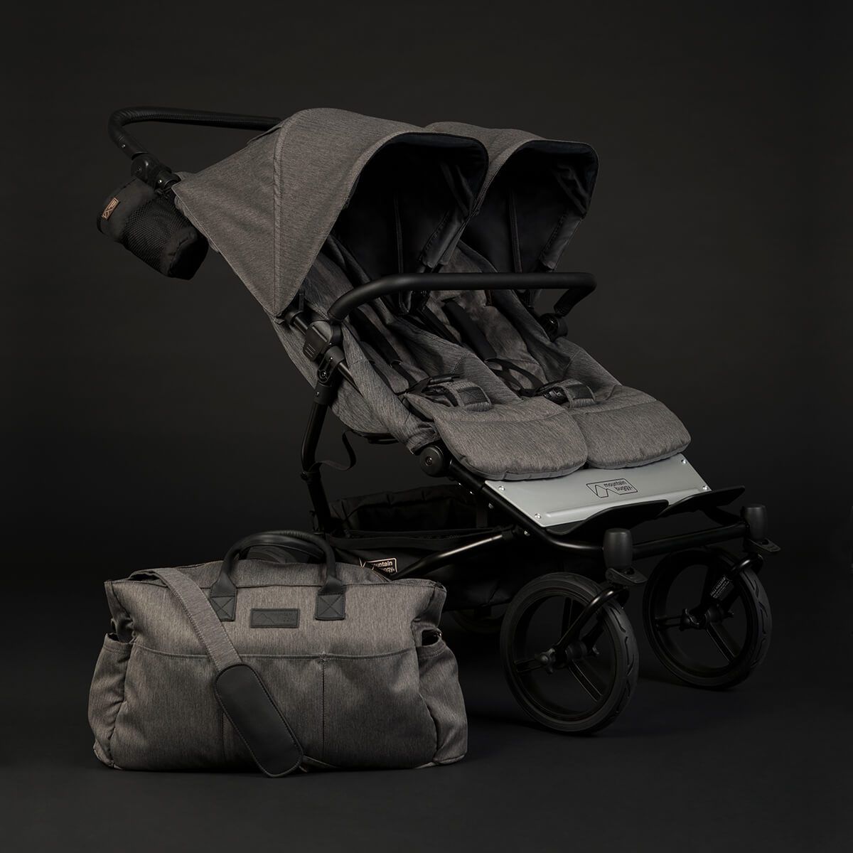 Mountain Buggy Duet Luxury Herringbone Double Stroller - Mega Babies