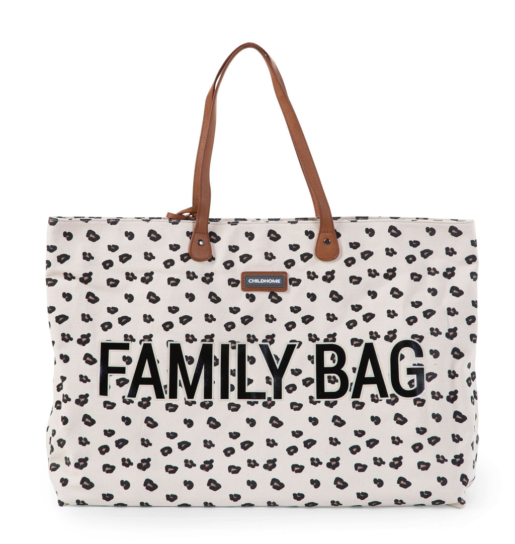 Childhome® Mommy Bag Big Canvas Leopard