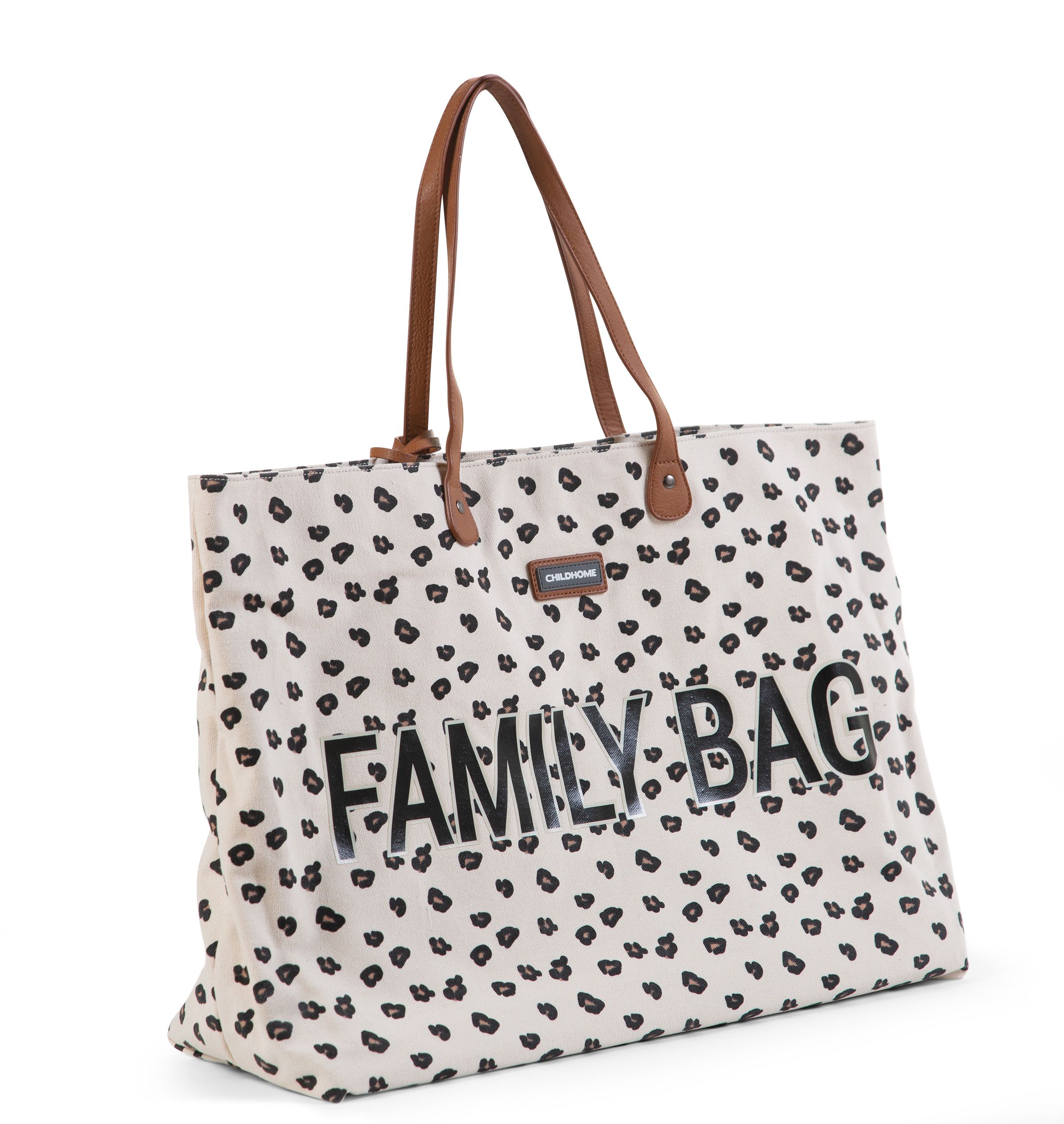 Childhome Family Bag Canvas Leopard