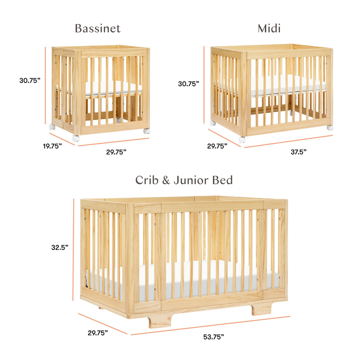 Babyletto Yuzu 8-in-1 Convertible Crib