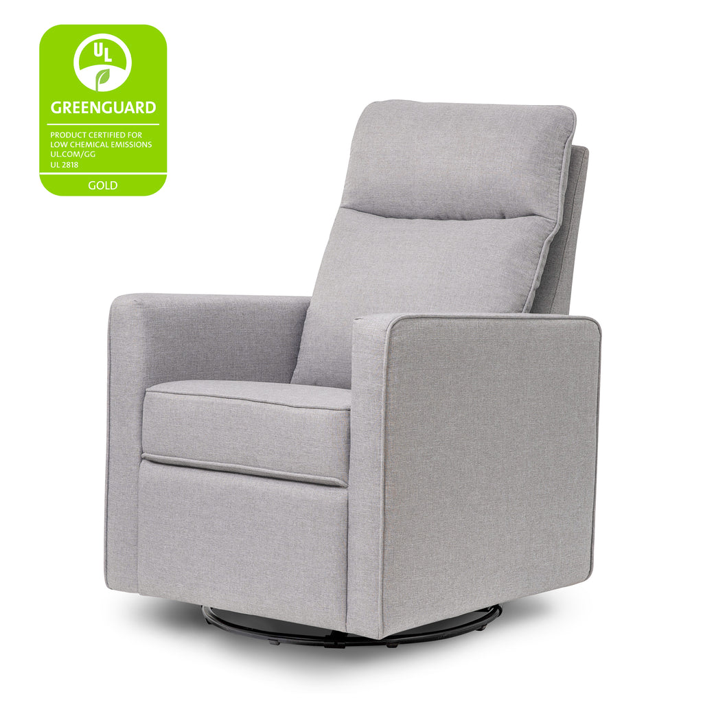 DaVinci Gabby Pillowback Swivel Glider